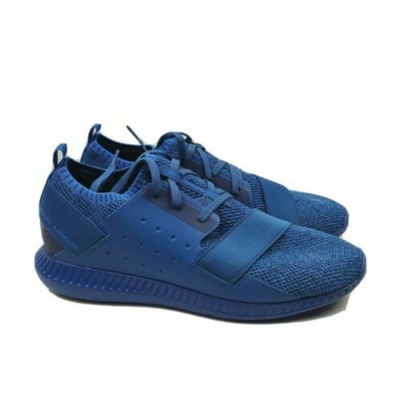 new knit sneaker Under Armour Men Threadborne Blue Shoe Size 10 - Picture 1 of 2